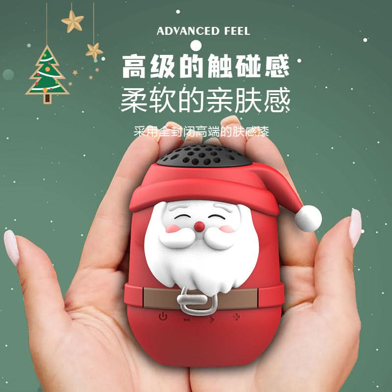 Cartoon Santa Bluetooth Speaker – Portable Waterproof