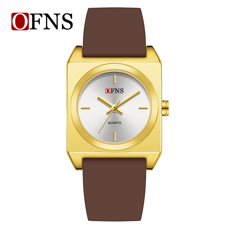 OFNS Women’s Square Quartz Watch – Waterproof Casual Square Dial Watch