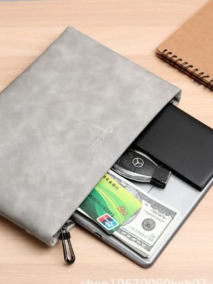 Men’s PU Leather Clutch Bag – Business Handbag & Envelope Wallet