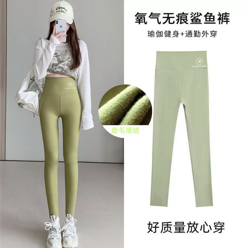 Women's Velvet High-Waist Winter Leggings