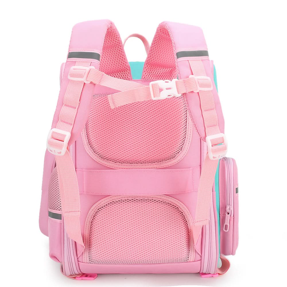 Girls' Unicorn Backpack – School Bag with Matching Pencil Case