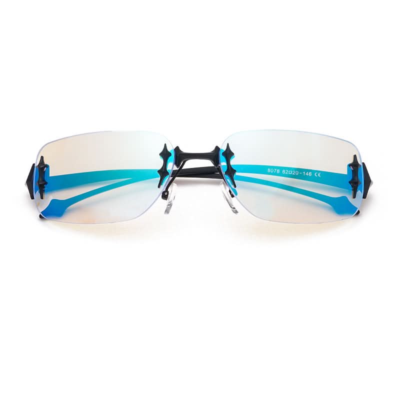 Futuristic Frameless Sunglasses for Men