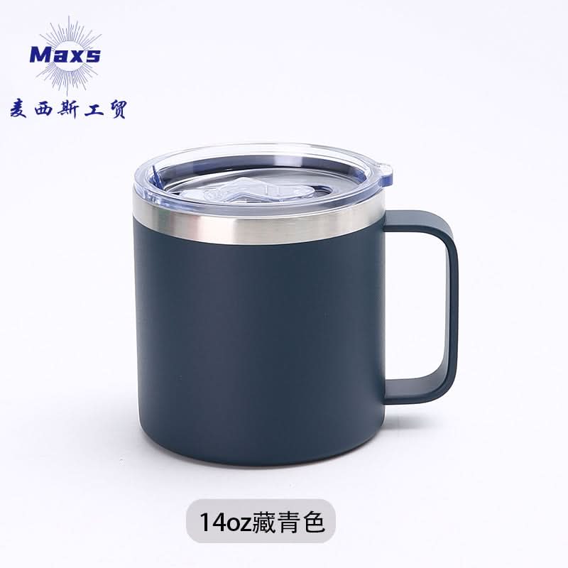 Stainless Steel Vacuum Coffee Thermos Mug – 12oz Insulated Cup