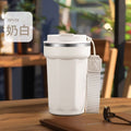Stainless Steel Vacuum Insulated Coffee Tumbler – Portable Mug with Handle