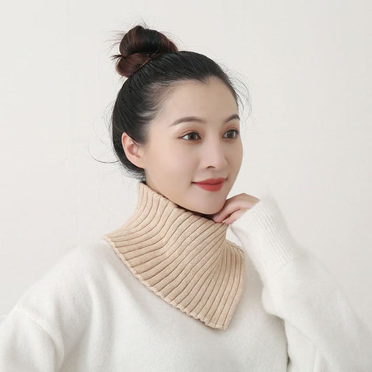 Knitted Neck Warmer Scarf for Winter