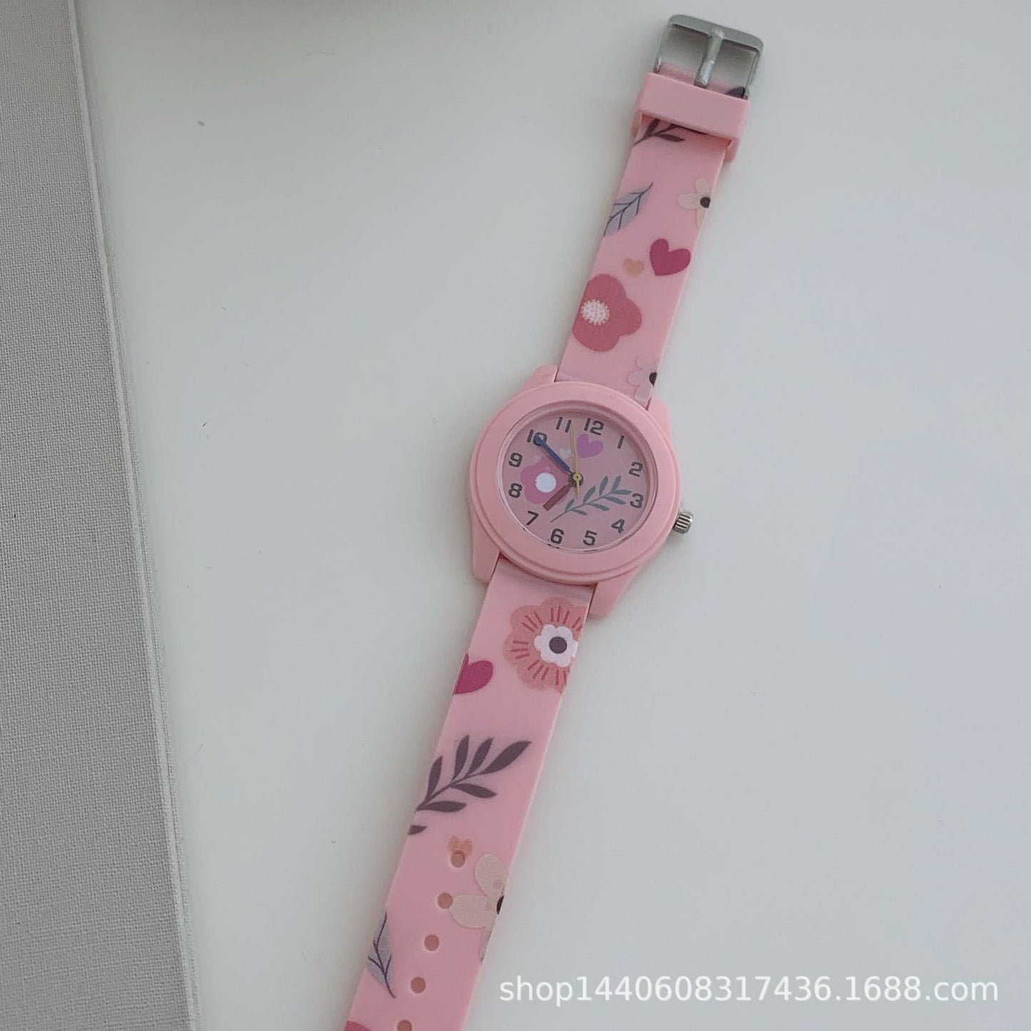 Cartoon Fashion Children's Quartz Watch – Cute Jelly Silicone, Fresh & Unisex