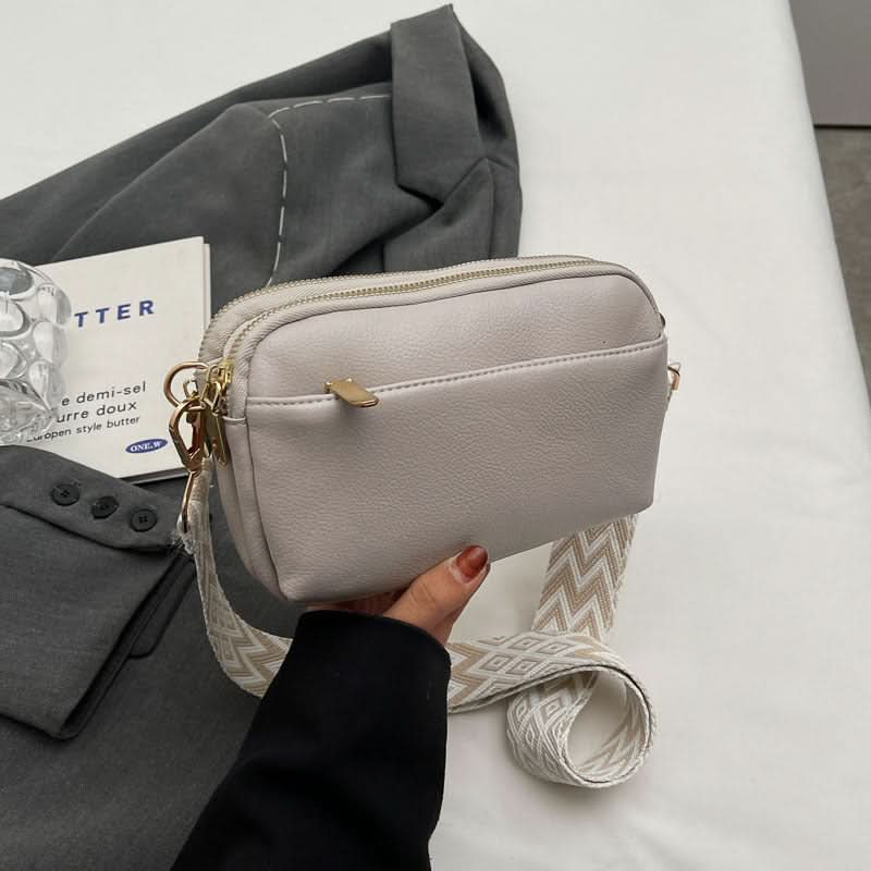 Women's Stylish Wide Strap Messenger Shoulder Bag