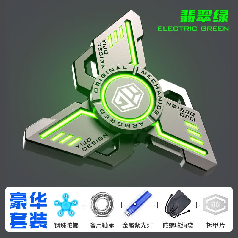 Luminous Fingertip Gyroscope – LED Fidget Spinner Toy