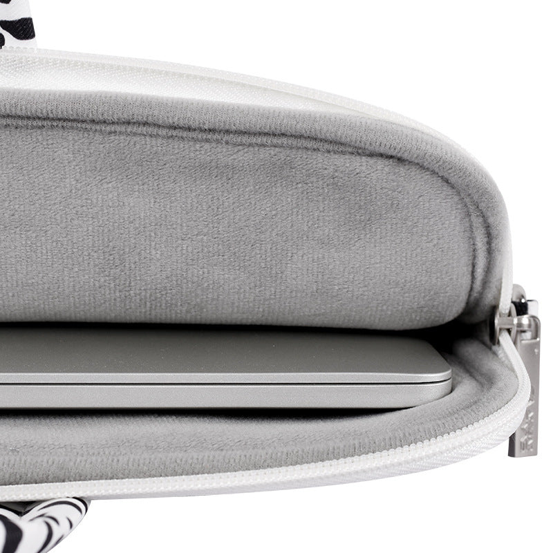 Animal Print Waterproof Laptop Sleeve with Trolley Strap – 13", 14", 15" Sizes