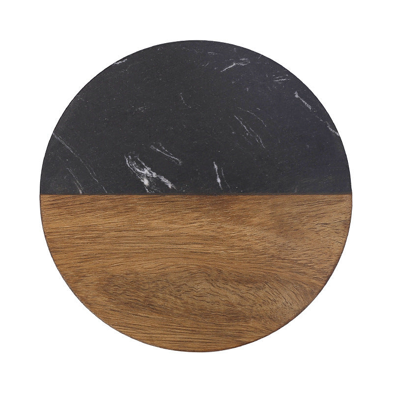 Luxury Wooden Drink Coaster Set – Non-Slip, Heat-Resistant Tableware for Modern Homes