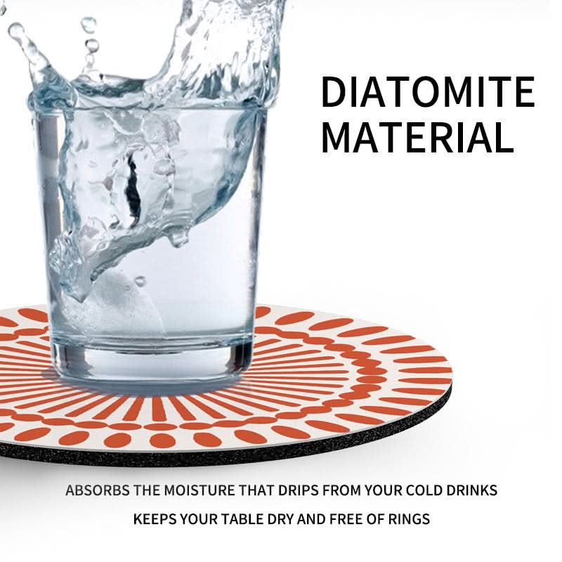 Oil-Proof & Scalding-Proof Coasters - Heat-Resistant Round Mats