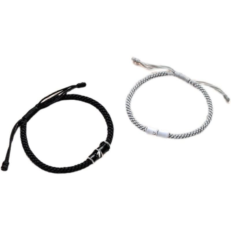Couple’s Minimalist Bamboo Bracelet – Unisex Matching Jewelry