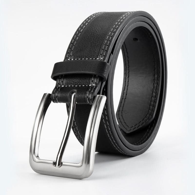 Men’s Classic Leather Belt – Adjustable 110-125cm