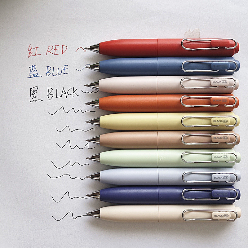 Mini Gel Pen – 0.5mm Quick-Dry Pocket Pen for Students & Office, Macaron Series