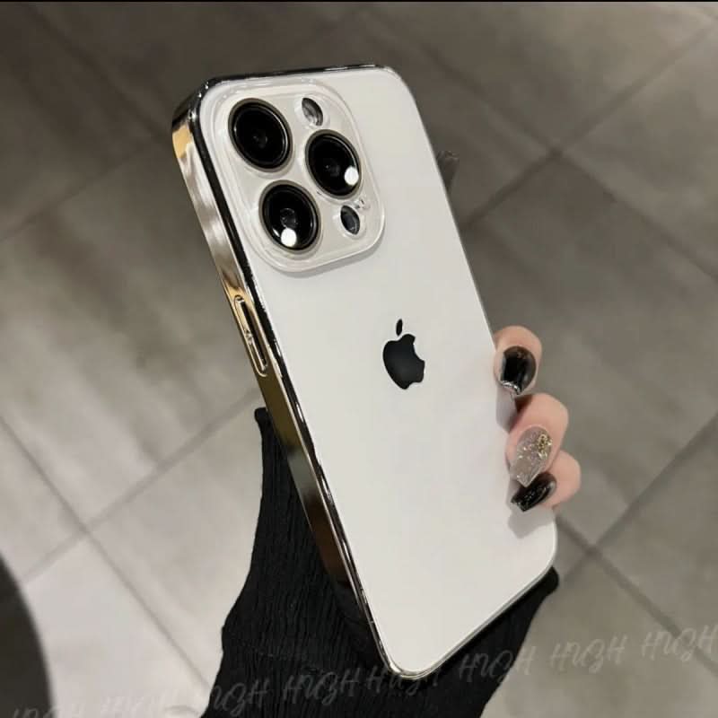 Anti-Fingerprint Frosted iPhone Case with Lens Protection