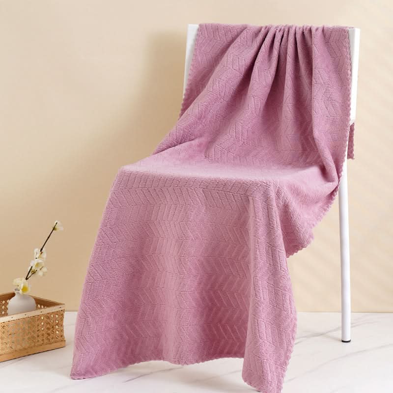 Coral Fleece Mother & Child Towel Set - 2-Piece Bath & Beach Towels