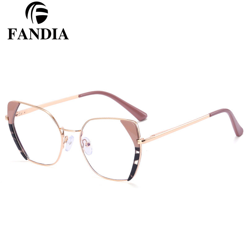 Women’s Polygon Blue Light Blocking Glasses – TR90 Full Frame Eyewear