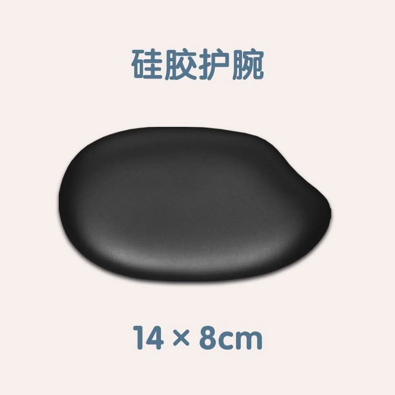 Ergonomic Silicone Wrist Pad Set for Office - Anti-Slip Keyboard & Mouse