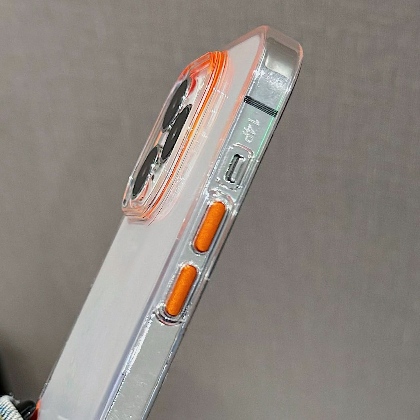 Transparent Shockproof PC iPhone Protective Case