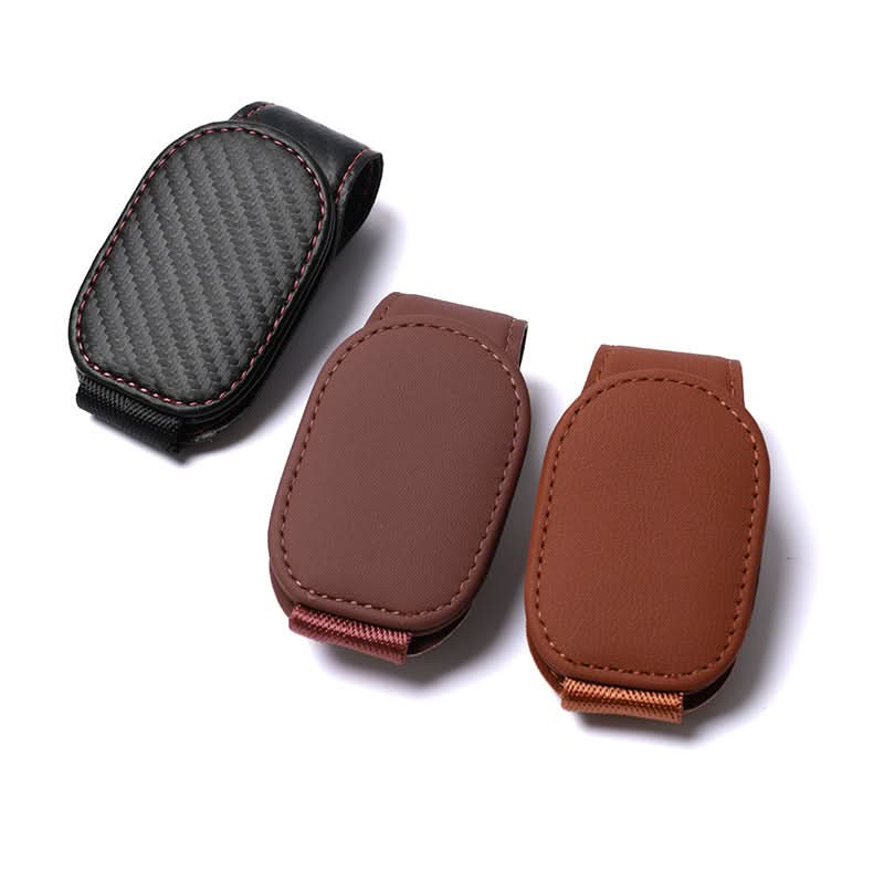 Car Sun Visor Glasses & Ticket Holder – Auto Organizer
