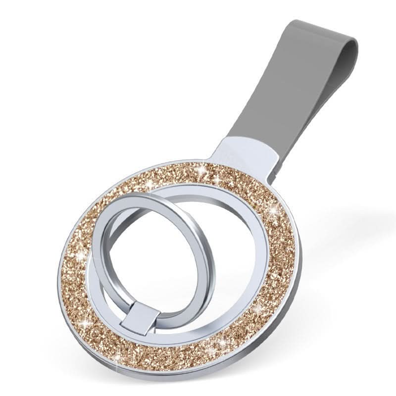 360° Rotating Magnetic Phone Ring Holder – Foldable Stand