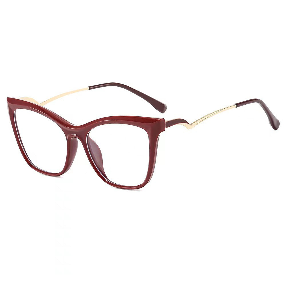 Cat-Eye Blue Light Glasses for Women – TR90 Full Frame Fashion Eyewear
