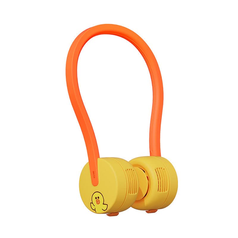 Portable Leafless Neck Fan – USB Rechargeable