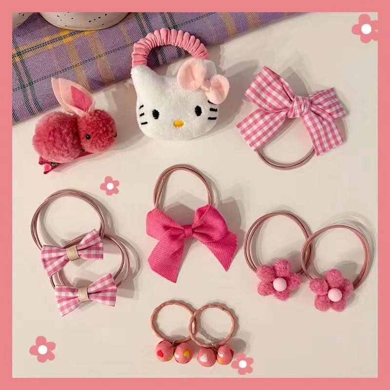 Cat Bow Hairpins & Braided Hair Bands
