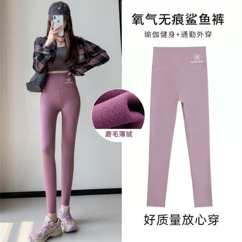 Women's Velvet High-Waist Winter Leggings