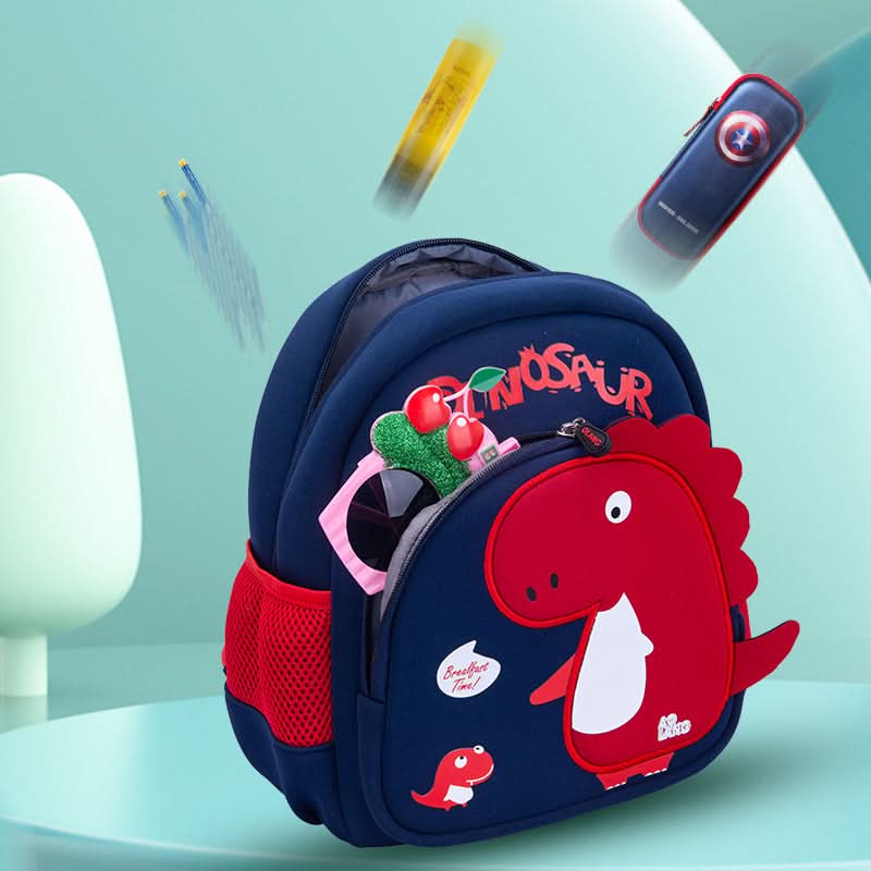 Cute Dinosaur Cartoon School Bag for Kids – Mini Backpack for Boys & Girls
