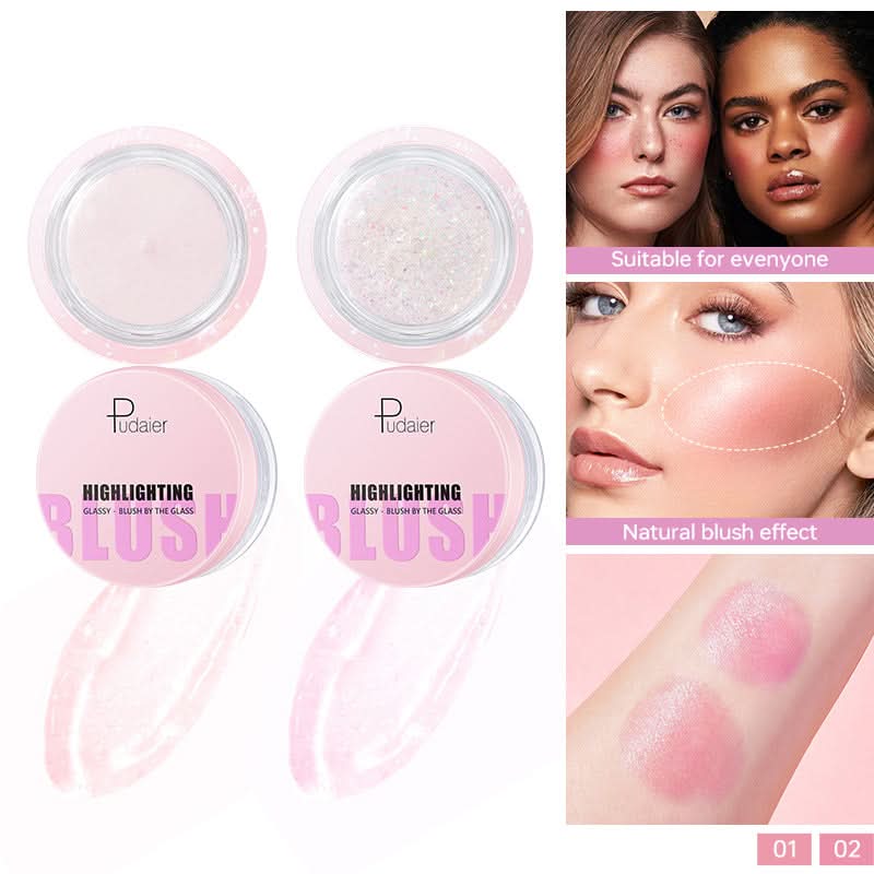 Color-Changing Blush Gel – pH-Activated, Natural Glow