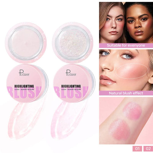 Color-Changing Blush Gel – pH-Activated, Natural Glow