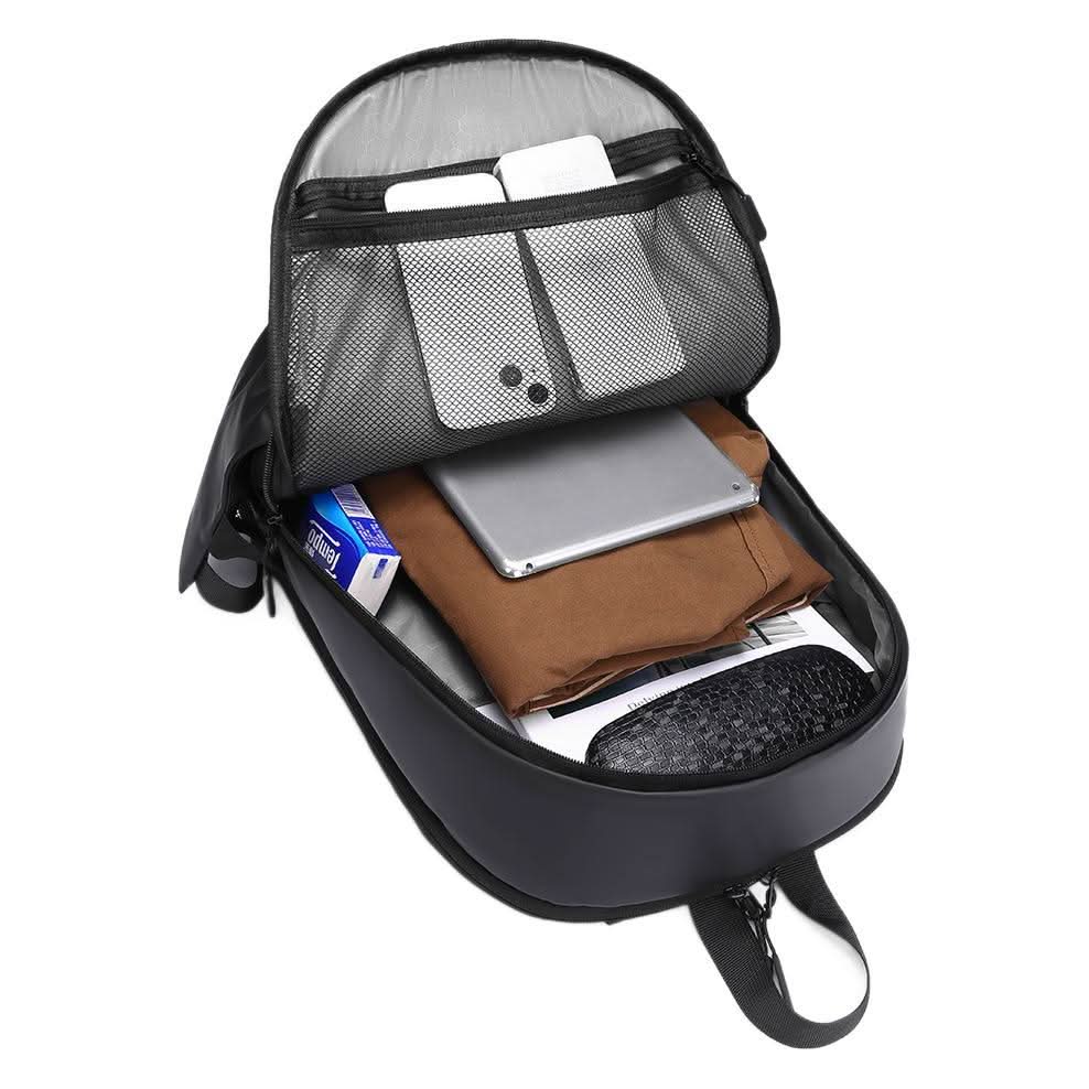 Men's Waterproof Large-Capacity Backpack - 15-Inch Laptop Bag