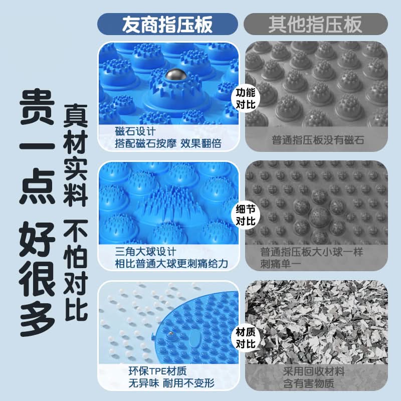 Soft Silicone Foot Massage Pressure Mat