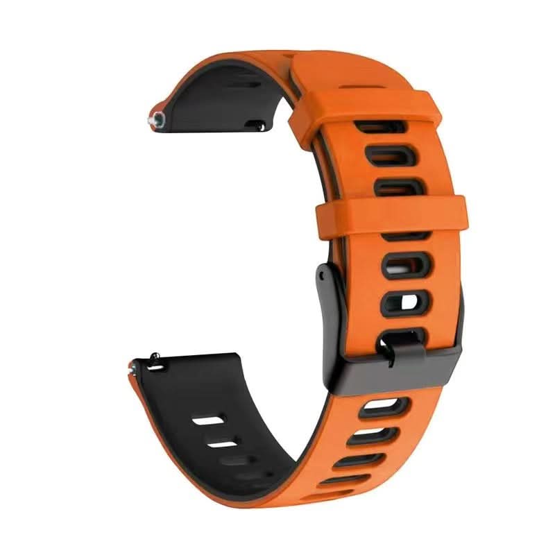 Suitable for Huawei GT3 sports watch with Samsung watch3 two-color breathable GT2 silicone wristband 20/22mm