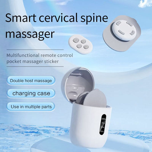 Portable Mini Pulse Massager, Remote-Controlled