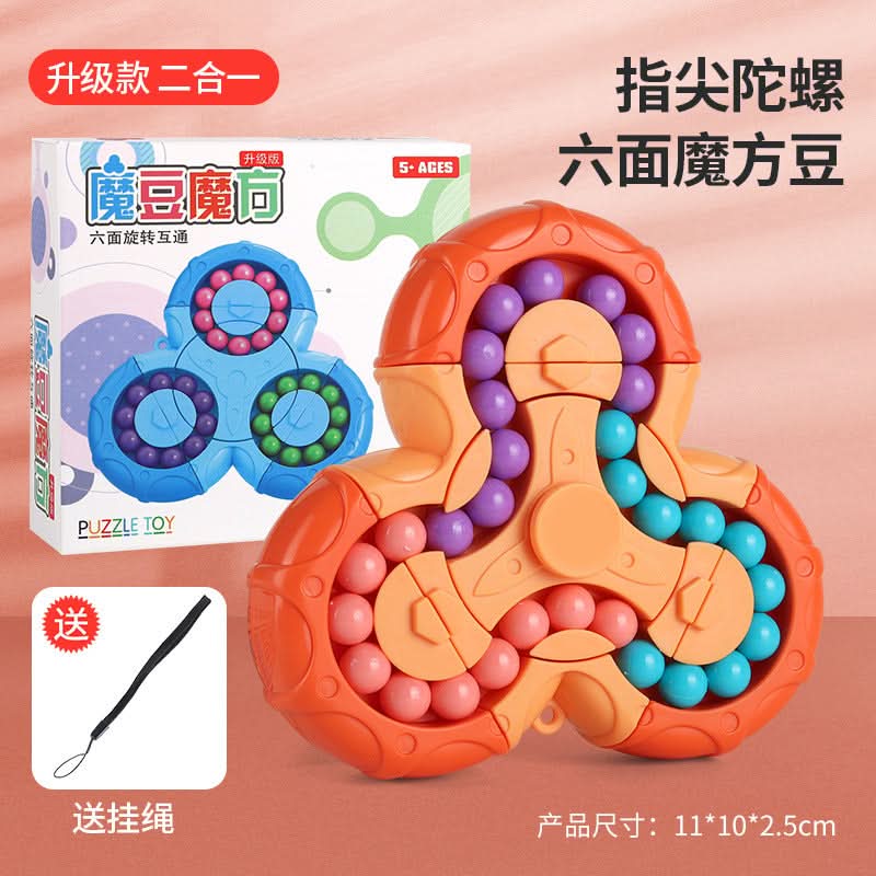 Rotating Rubik's Cube Gyroscope Educational Toy