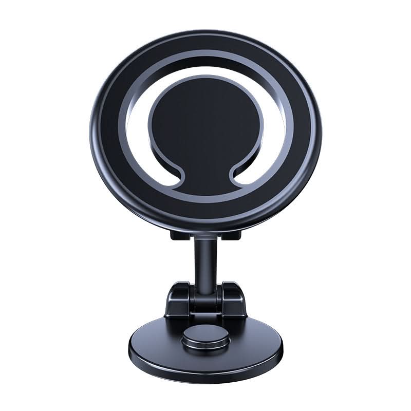 Magnetic Car Phone Holder – 360° Rotating Foldable Dashboard Mount