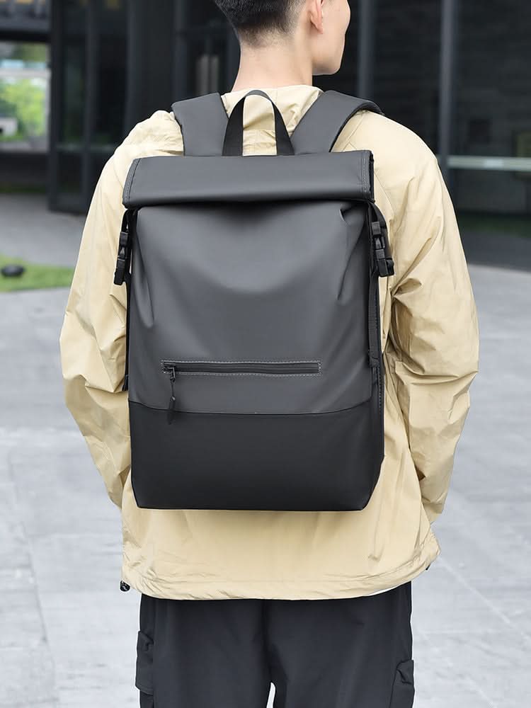 Unisex Waterproof Fashion Backpack - 8-Inch Laptop Bag