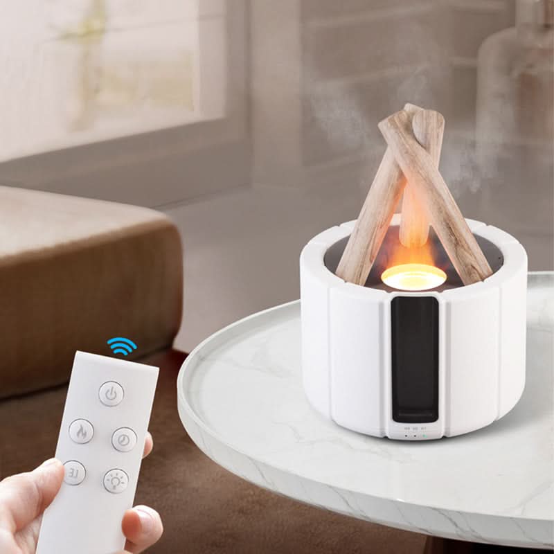 Flame Aromatherapy Air Purifier & Humidifier Lamp