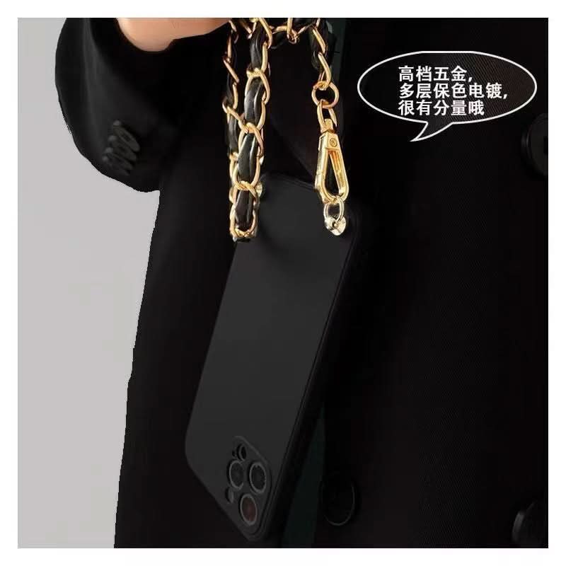Crossbody Chain Silicone iPhone Case for iPhone