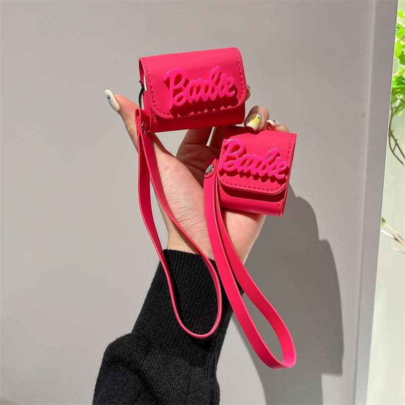 3D Barbie Leather Case for AirPods Pro/3/2