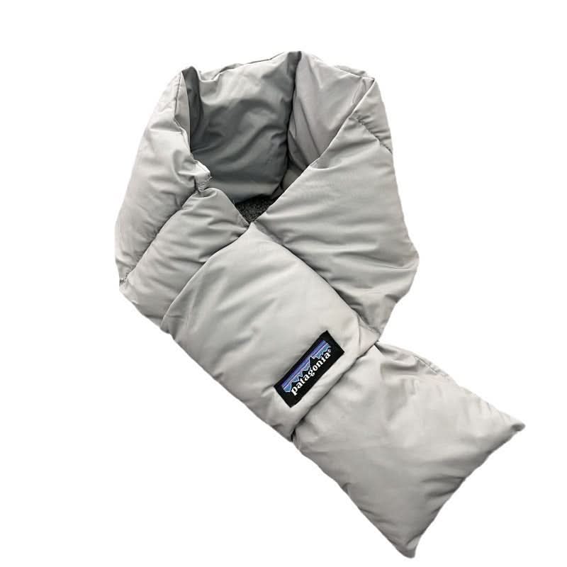 Unisex Lightweight Down Neck Scarf – Warm & Retro