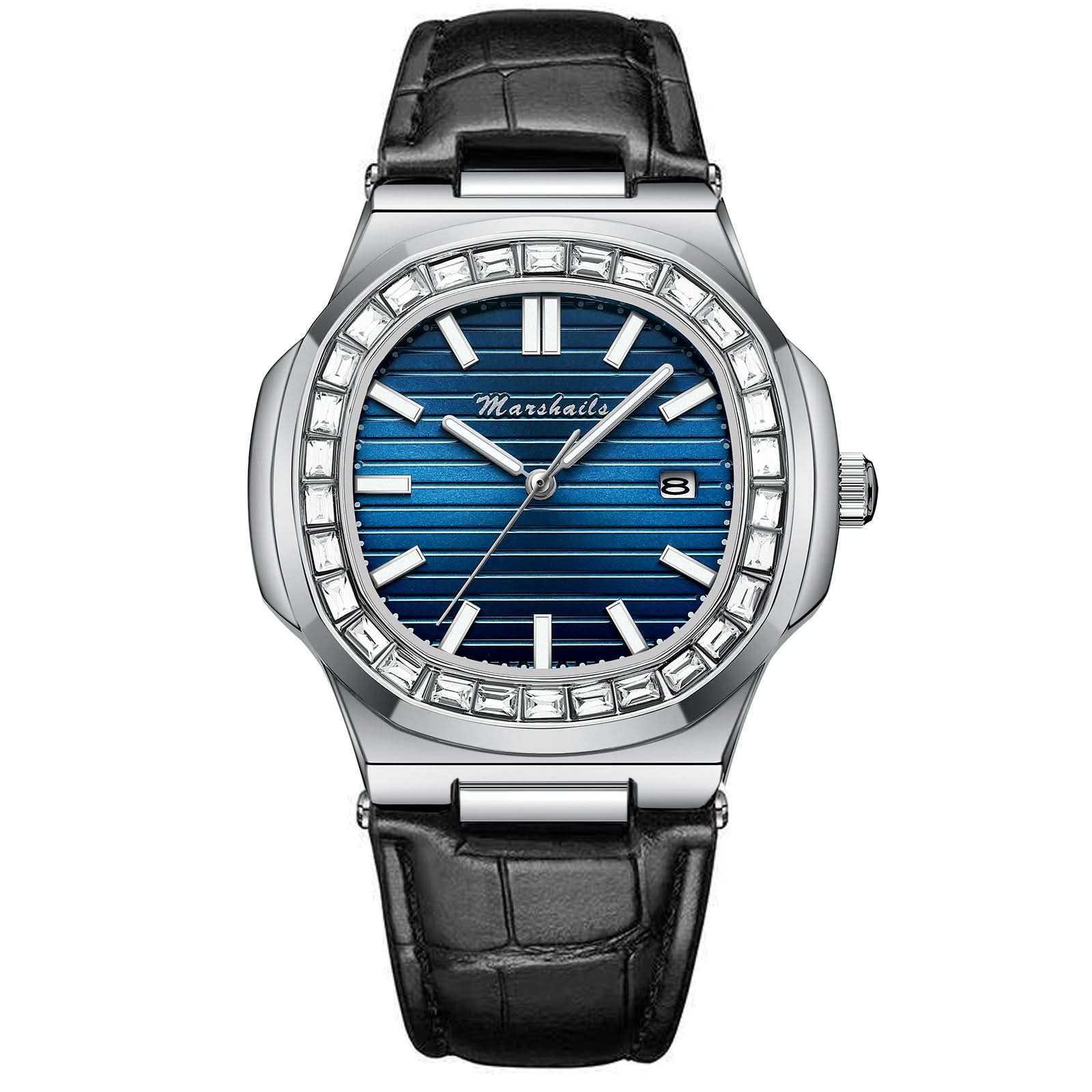 Nautilus Square Men's Watch – Waterproof, Luminous, Quartz