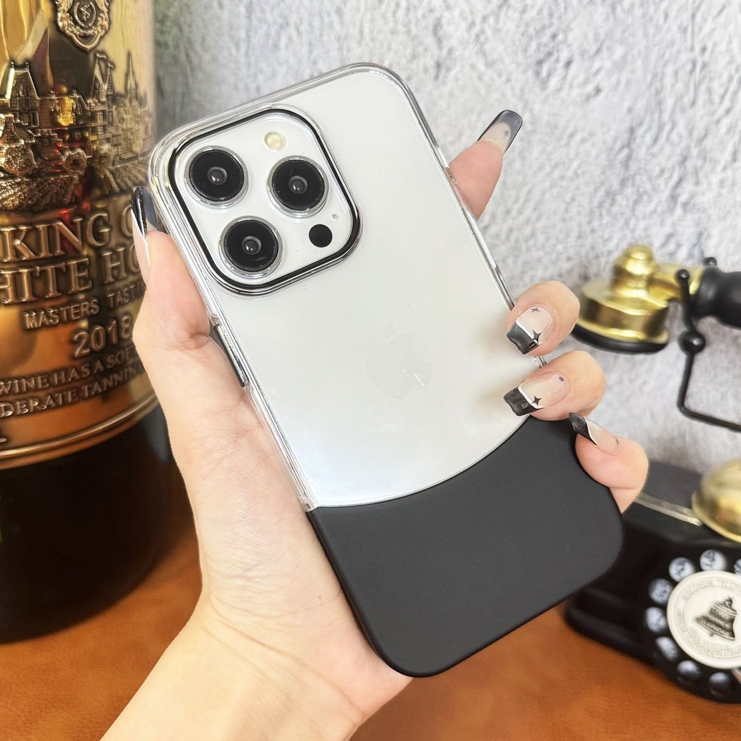 Transparent Shockproof PC iPhone Protective Case