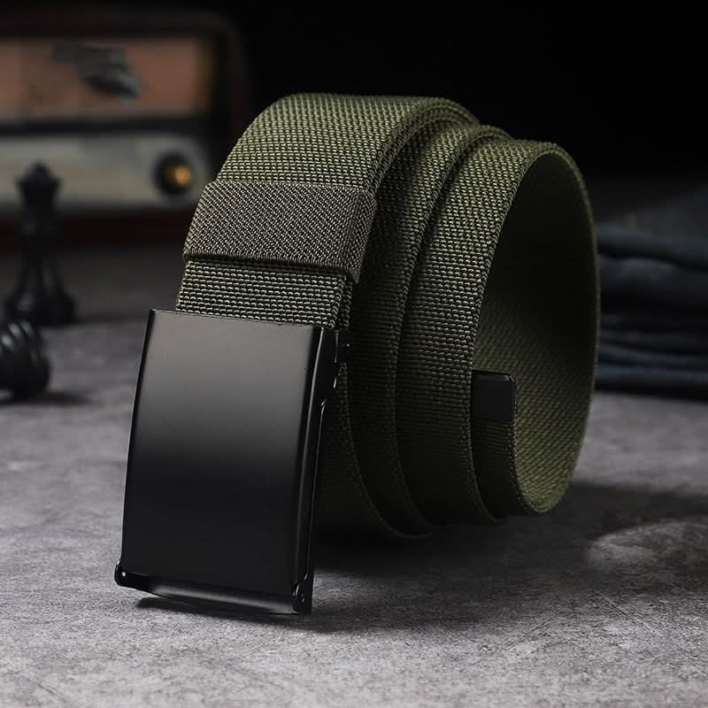 Men’s Elastic Canvas Belt – Casual & Business Style