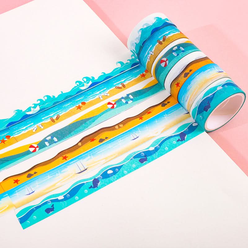 6 Rolls Dreamy Cloud Lace Tape Set