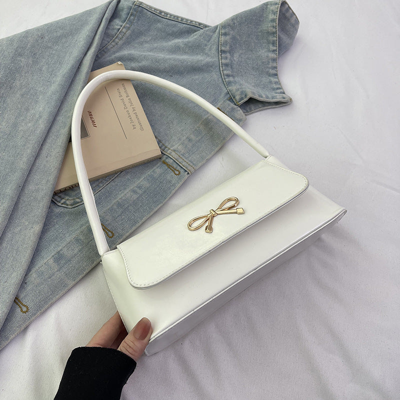 Small Armpit Shoulder Bag for Women – Trendy PU Chain Pillow Purse