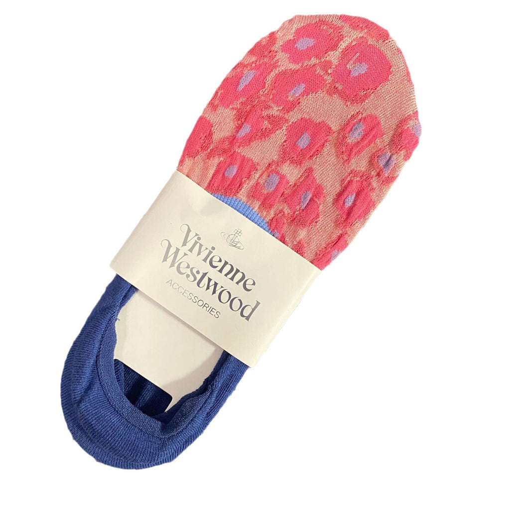 Women’s Invisible Cotton Socks – Non-Slip Boat Socks with Saturn Embroidery (One Size)