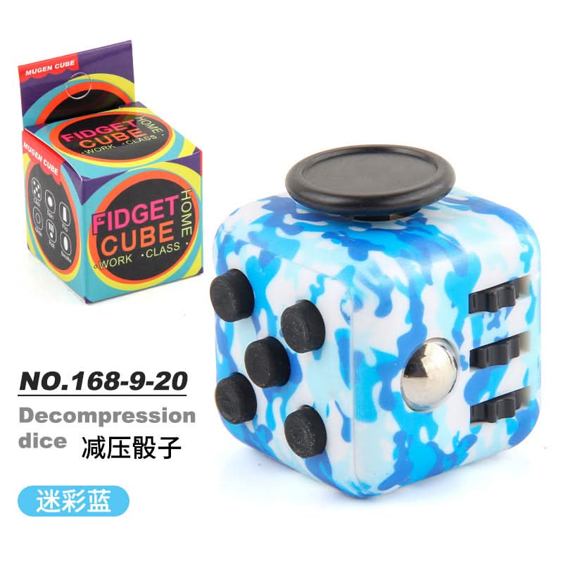 Rainbow Anti-Anxiety Fidget Cube Toy